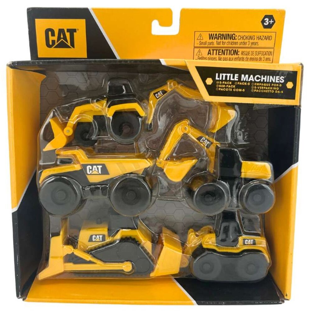 CAT Little Machines Construction Toys / 5 Pack